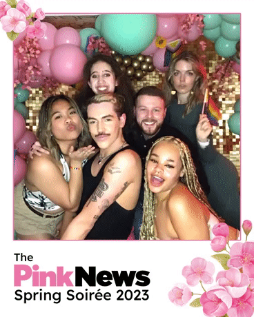 PinkNews GIF Booth London